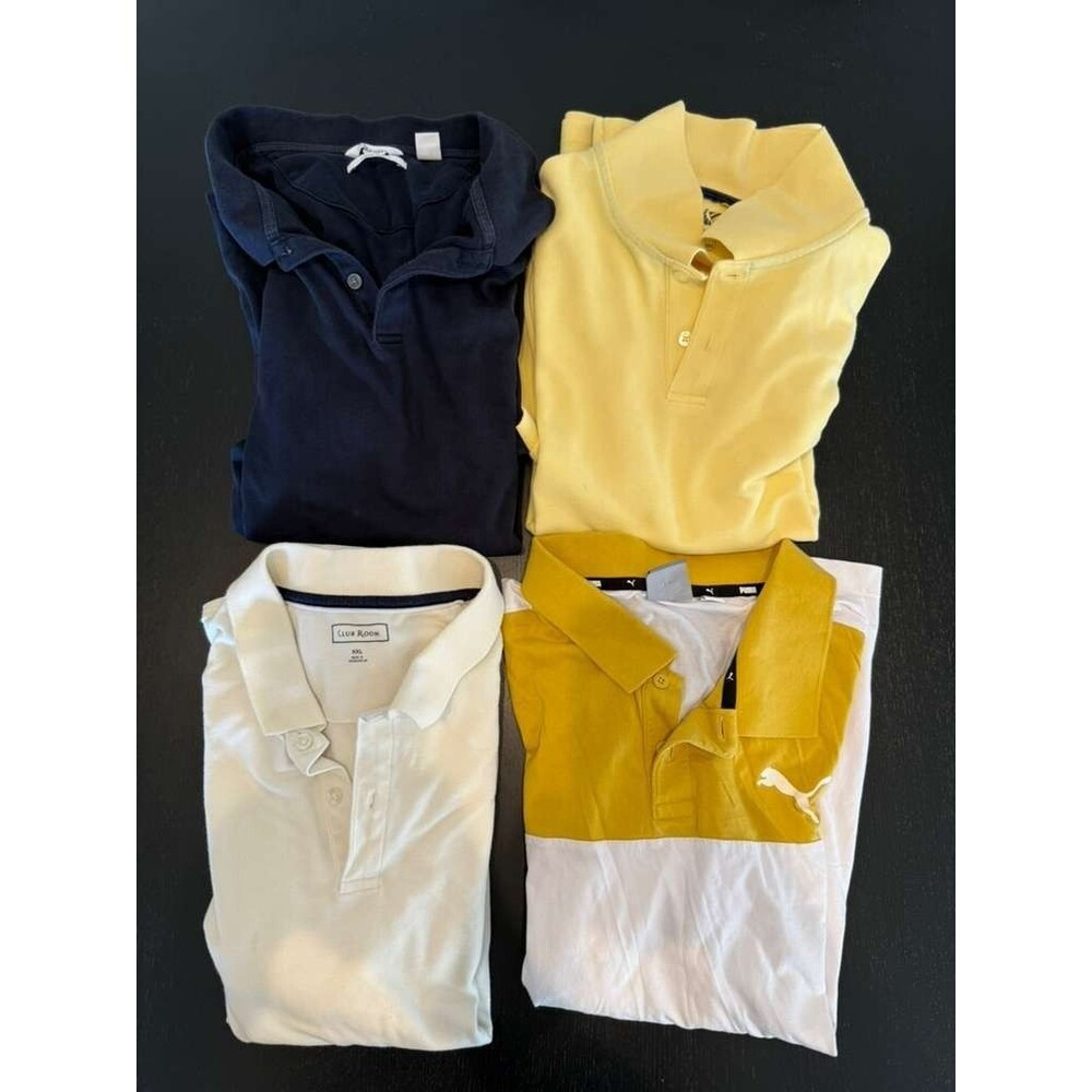 lot of 4 t shirts men xxl used Puma, Calvin Klein, Club Room
